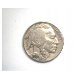 1936 Nickel AU/UNC Double Die Obv at Neckline