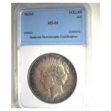 1923-D Peace MS64 LISTS $525