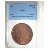 1888 Morgan MS65+ LISTS $400