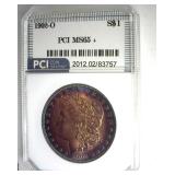 1902-O Morgan PCI MS65+ Lots Of Color