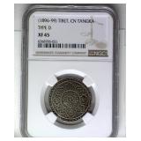 (1896-99) Type D CN Tangka NGC XF45 Tibet