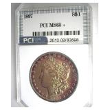 1897 Morgan MS65+ LISTS $550