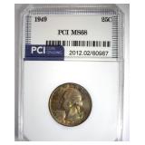 1949 Quarter MS68 LISTS $7000