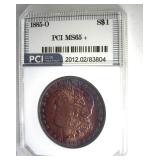 1885-O Morgan PCI MS65+ Beautiful Color