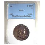 1963 Franklin NNC PR67 Nice Color