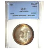 1967 Dollar NNC MS66+ Confederation