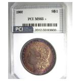 1902 Morgan MS65+ LISTS $700