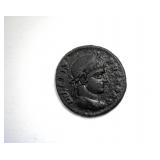 317-321 AD Crispus Vot X AE Follis AU Rome