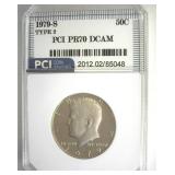 1979-S T2 Kennedy PR70 DCAM LISTS $120