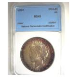 1922-D Peace MS65 LISTS $575