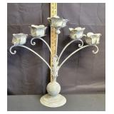 Metal Candelabra Candle Holder