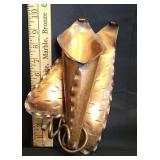 Gregorian Copper #803 Calla Lilly Wall Pocket