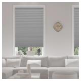 Pewter Cordless Blackout Cellular Shades for Windo