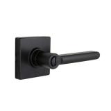 Tonebridge Matte Black Bed/Bath Door Lever with Sq