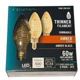 Ecosmart 60-Watt Equivalent B11 Dimmable E12 Cande