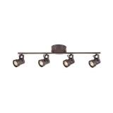 Hampton Bay Mountainbrook 2 Ft. 4-Light Bronze Int