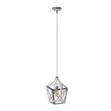 Worldwide Lighting Normandy 1-Light Galvanized and