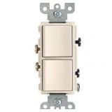 Leviton 5634-TS Decora 5634-T 15 Amp  120/277 Volt