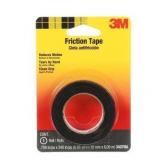 3/4 in. X 20 Ft. Friction Tape, Black