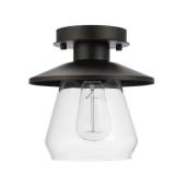 Northmoore 1-Light Oil Rubbed Bronze and Glass Vin