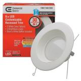 6 in. 30 Lighting Options Integrated LED Recessed