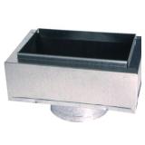 10 in. X 6 in. to 6 in. Insulated Register Box