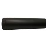 6 in. X 24 in. Black Stove Pipe