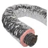 4 in. X 25 Ft. Insulated Flexible Duct R6 Silver J