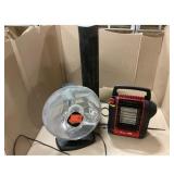 Portable Heaters, Red and Black - Compact Design,