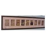 Circus Performers Cabinet Photos Framed