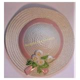 Burwood Plastic Easter Hat Planter Wall Pocket