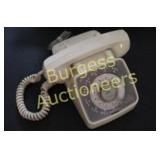 ROTARY DESK TELEPHONE Ivory Color GTE Gen Tele