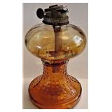 Amber Kerosene Lamp Amber Needs Wick Part