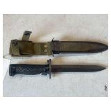 Danish M5 Bayonet with Scabbard for M1 Garand