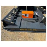 2024 Wolverine BC-13-72W 72" Skid Steer Brush Cutter Attachment