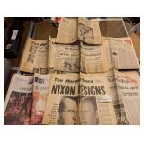 vintage news papers