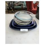 Chantal baking dishes pieplates and cake plates
