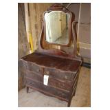 Dresser with mirror