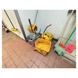 LOT - MOP BUCKETS AND WRINGERS