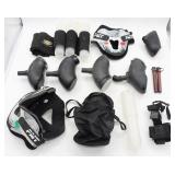 Lot of Paintball Equipment & Protective Gear