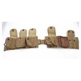WWI Browning Arms Bar Military Ammunition Belt