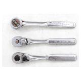 (3) 1/4" CRAFTSMAN Socket Drive Wrenches