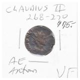 268-270 Claudius II AE Roman Coin