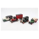(4) Vintage ERTL & LC Die Cast Trucks & Vans