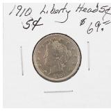 1910 Liberty Head Nickel