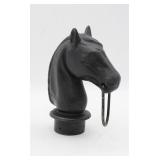 Cast Iron Horse Head Hitching Post