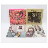 (4) Rock & Roll Vinyl LP Record Albums