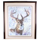 Signed Vivi K. Crandall Majesty in The Snow Print