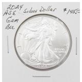 2024 ASE BU Silver American Eagle Dollar