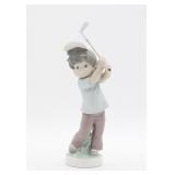 Early 1978 LLADRO Sport-Billy Golfer Boy Figurine